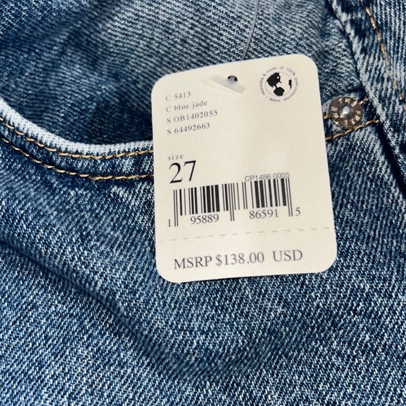 Free People Lovefool Low Rise Jeans Wide Leg - Picture 13 of 16